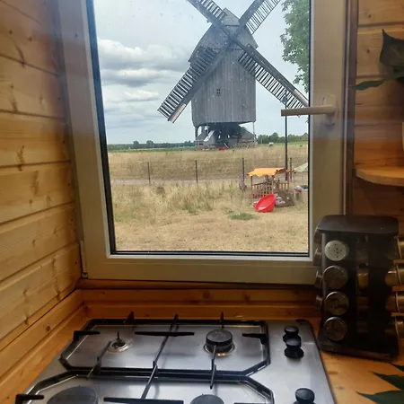 Kajas Schaeferwagen An Der Bockwindmuehle Σπίτι διακοπών Beelitz